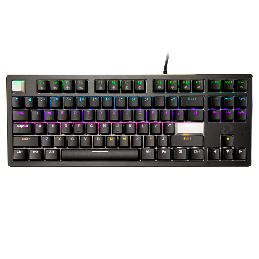 Bàn phím DareU EK87V2 Black Blue Switch
