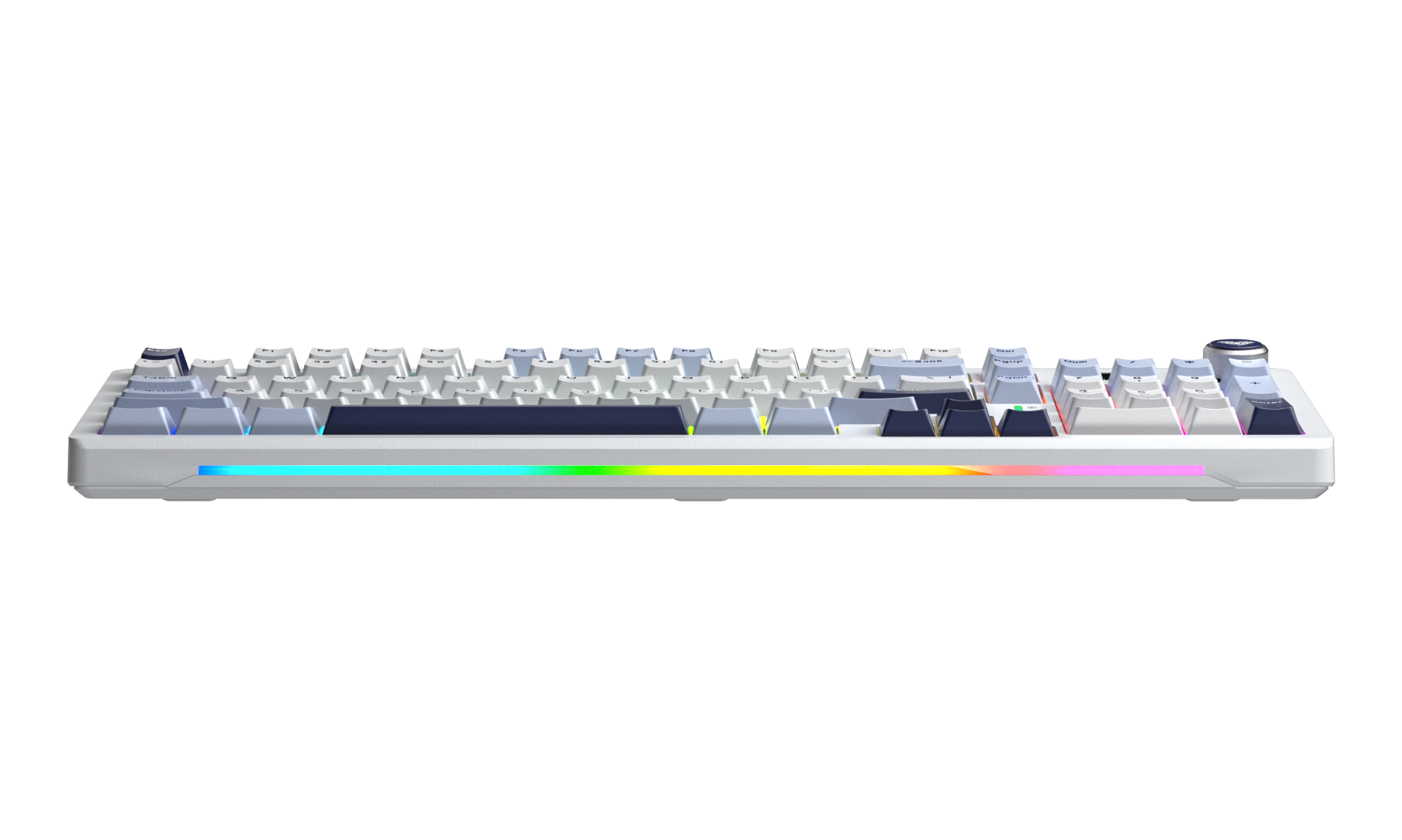 Bàn phím AULA S98 PRO TM (Xanh Dương + Trắng + Tím đậm/ Caramel latte switch) S9806 - Image 4