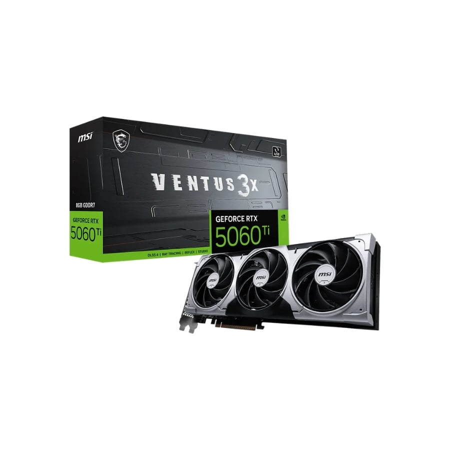 Card màn hình MSI GeForce RTX 5060 Ti Ventus 3X OC 8GB