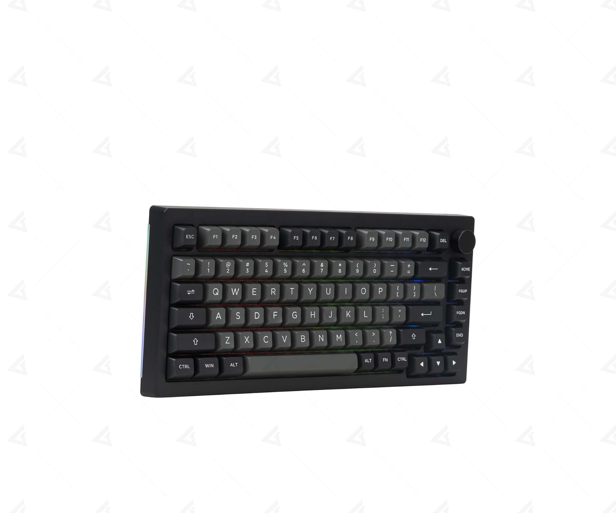 Bàn phím cơ AKKO 5075B Plus-S Black & Silver Akko Switch v3 Cream Yellow Pro - Image 3