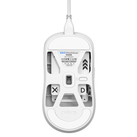 Chuột Pulsar có dây X2 Medium White - Image 2