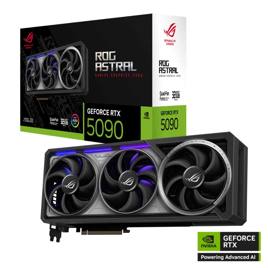 Card màn hình ASUS ROG Astral GeForce RTX 5090 32GB GDDR7 (ROG-ASTRAL-RTX5090-32G-GAMING)