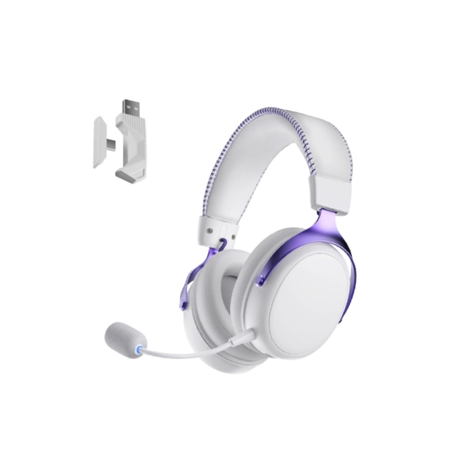 Tai nghe gaming không dây Akko Verge S9 Ultra White